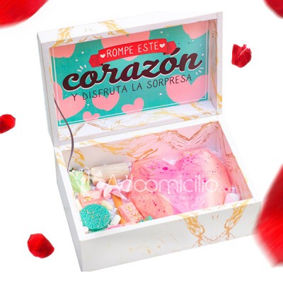 Regalos Corazón Sorpresa De Chocolate A Domicilio En Medellin Pedido Con Un Dia De Anticipación