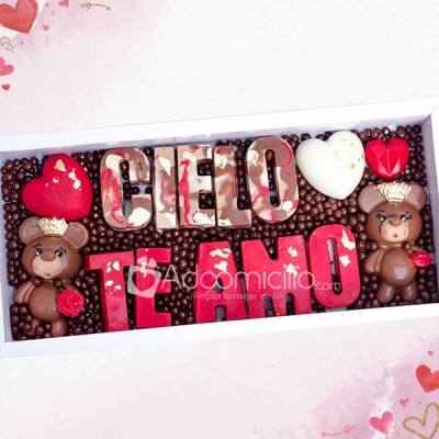 Cielo Te Amo Regalos De Chocolate Amor Y Amistad A Domicilio En Medellin Pedido Con Dos Dias De Anticipado