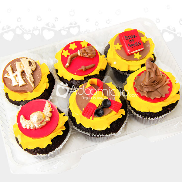 Cupcakes Harry Potter Regalos A Domicilio En Medellin Pedido Con Dos Dias De Anticipado