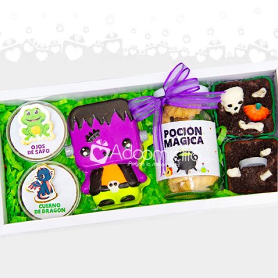 Cajita de Encantos Regalos de Halloween A Domicilio En Medellin Pedido Con Un Dia De Anticipado
