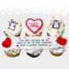 Cupcakes Para Amor Y Amistad X6 A Domicilio En Medellín Pedido Con 2 Días De Anticipación