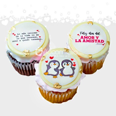 Cupcakes Para Amor Y Amistad X3 A Domicilio En Medellín Pedido Con 1 Día De Anticipación