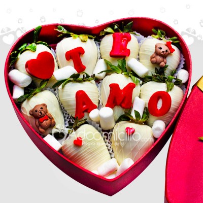 Fresas Con Chocolate Para San Valentín A Domicilio En Medellín Pedido Con Un Día De Anticipación 
