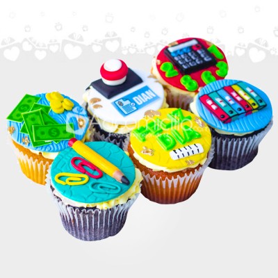 Cupcakes para celebrar el dia del contador a domicilio Medellín pedido con 1 día de anticipación 