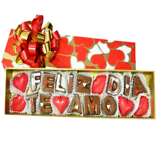 Caja Chocolates  Feliz Día  Medellin Pedido con 1 dia anticipado