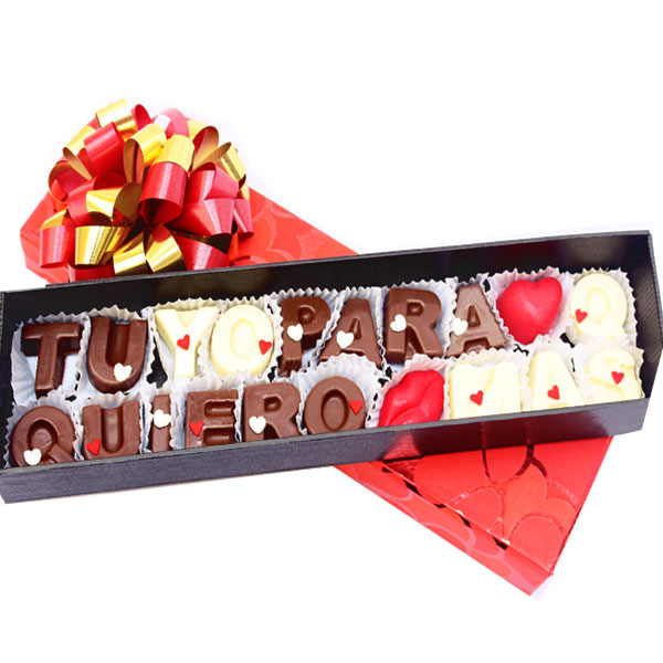 Caja Chocolates Romantica Medellin Pedido con 1 dia anticipado
