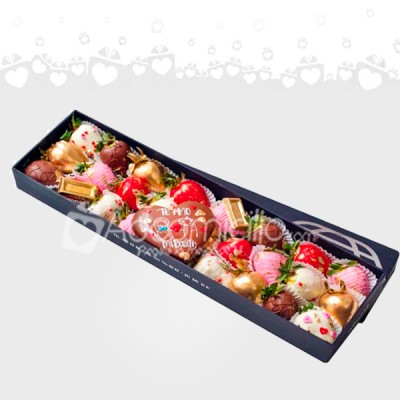 Regalos de Amor y Amistad Medellin Fresas con chocolate para ti pedido con un día de Anticipación 