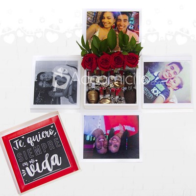 Caja Sorpresa Feliz día Regalos A Domicilio En Medellin Pedido Con Un Dia De Anticipación