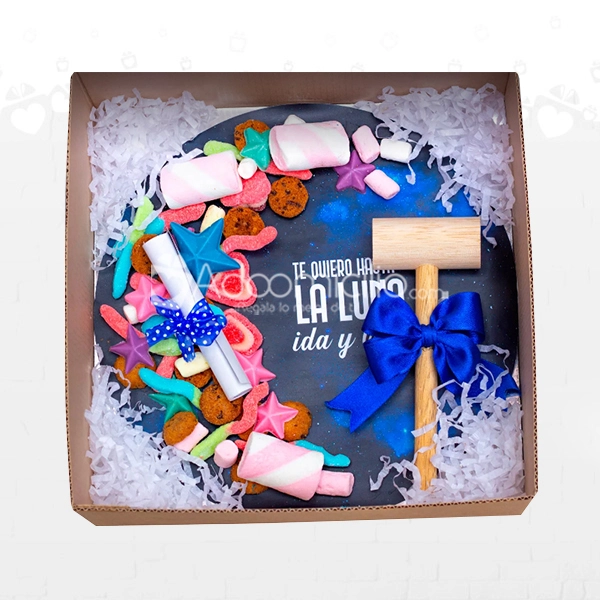 Luna De Chocolate Rompible Regalos A Domicilio En Medellin Pedido Con Dos Dias De Anticipación