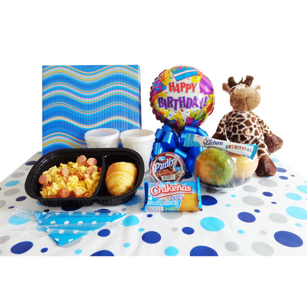 Desayuno con peluche para hombre Desayunos sorpresa Cali Pedido con 1 dia anticipado