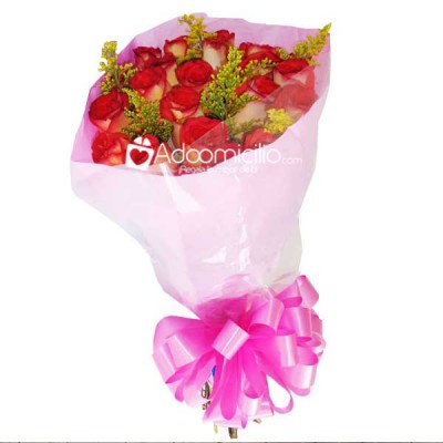 Bouquet por 24 Rosas Arreglos florales Cali