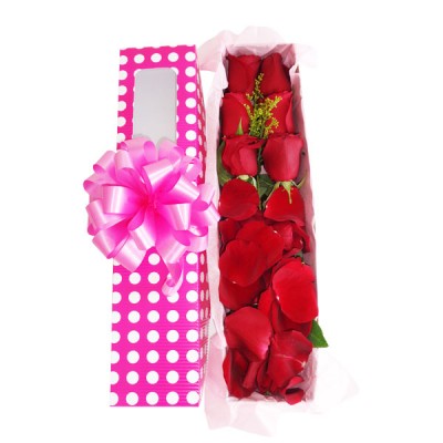 Caja de Rosas por 6 Arreglos florales Cali 