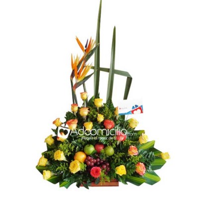 Frutero Fiesta Flores a domicilio en Cali