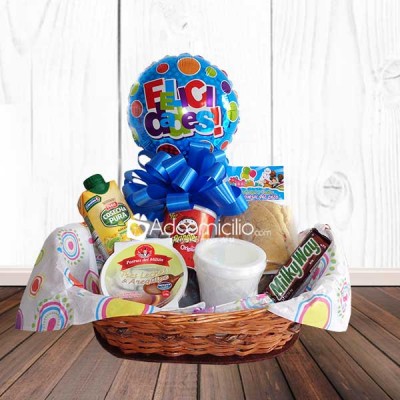 Desayunos sorpresa en Cali Felicidades Pedido con 1 día anticipado 