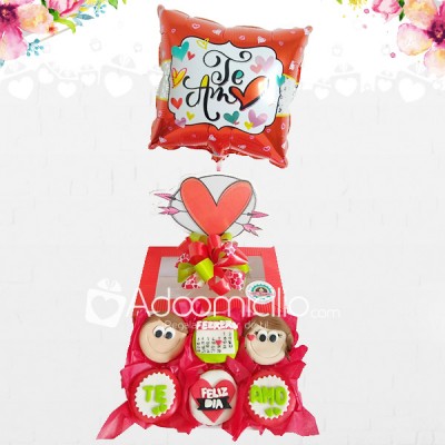 Regalos Cupcakes Feliz Mes Mi Amor x 6 Unidades Dia de la Mujer A Domicilio En Popayan