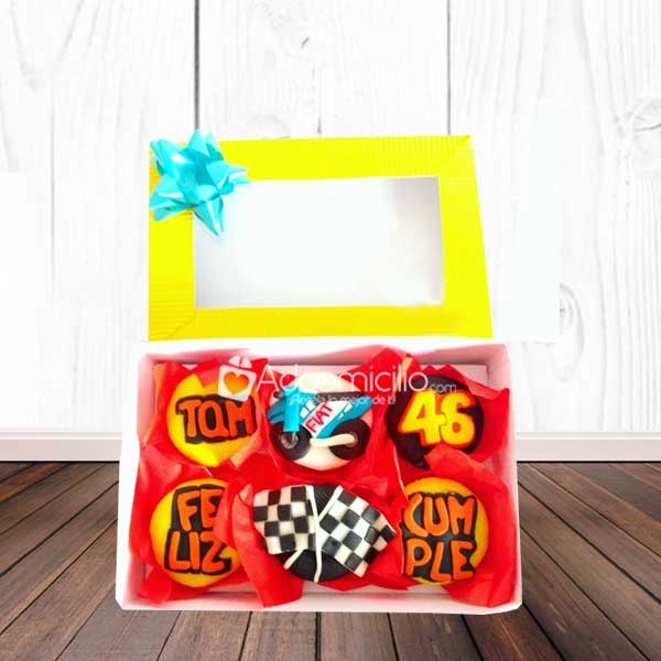 Caja de regalo x 6 Cupcakes a domicilio en Popayan