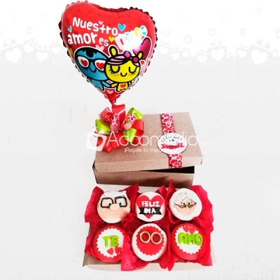 Regalos Cupcakes Dia Del Hombre x 6 A Domicilio En Popayan