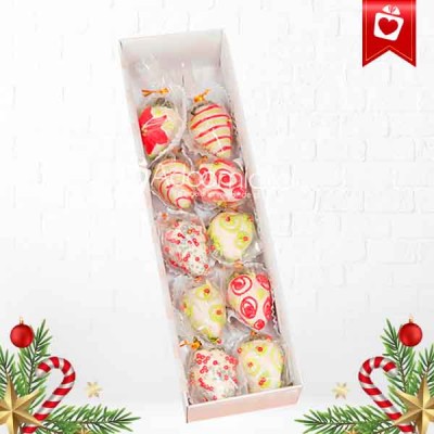 Fresas con Chocolate Navideñas Regalos A Domicilio En Bucaramanga Pedido Con Un Dia De Anticipado