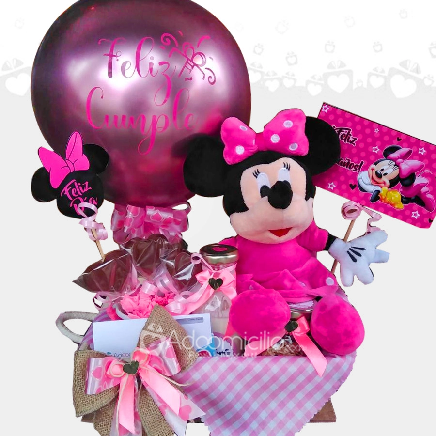Desayunos a domicilio en Medellín Sorpresa con Minnie Pedido con 1 día anticipado