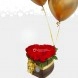 Corazón Con Rosas Y Globos A Domicilio En Bogotá Pedido Con Un Día de Anticipación 