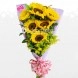 Bouquet Hermoso Girasol x 5 Dia de la Mujer A Domicilio En Cali