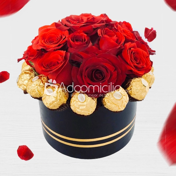 Caja De Rosas Valentin Regalos A Domicilio En Cali