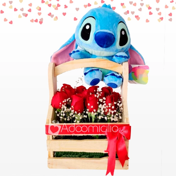 Stichs Con Rosas x 12 Arreglos Florales A Domicilio En Cali Regalos Para Amor Y Amistad En Cali