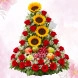 Arreglo Floral De Rosas y Frutas Para Mamá A Domicilio En Pereira Pedido Con Un Día De Anticipación