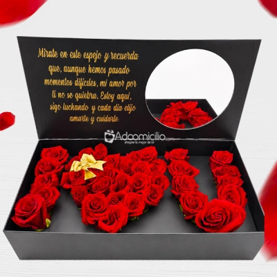 Mensaje Con Rosas Para Amor Y Amistad A Domicilio En Pereira Pedido Con Un Día De Anticipación 