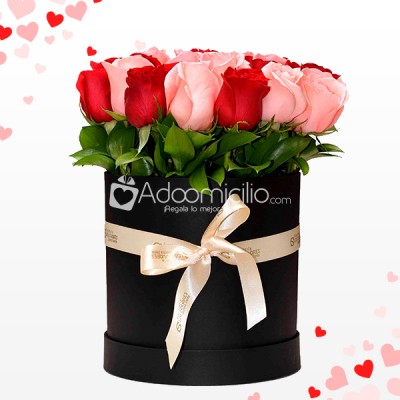 San Valentin Caja Rosas A Domicilio En Medellin Arreglos Florales