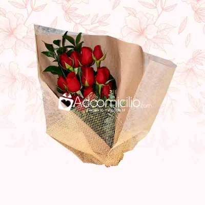 Ramillete De Rosas Domicilio En Medellín 