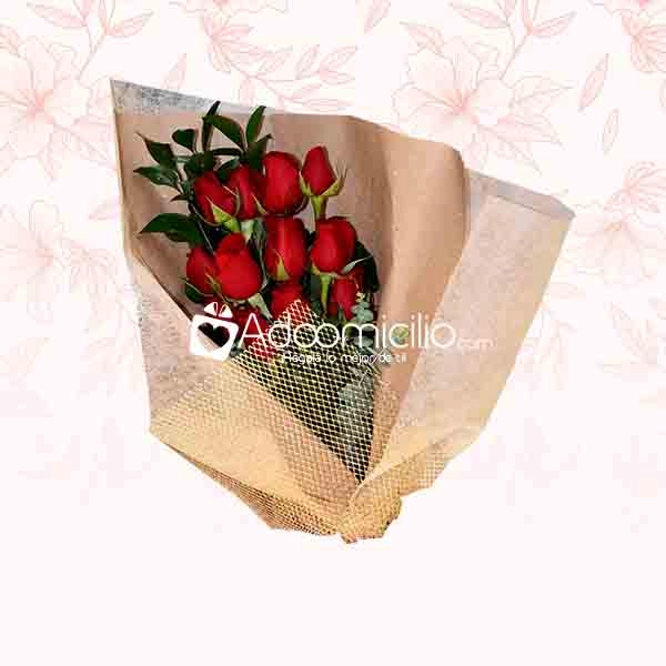 Ramillete De Rosas Domicilio En Medellín 