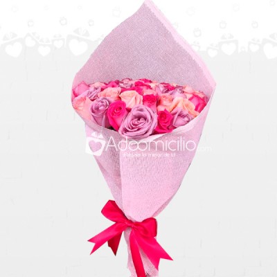 Fantasia Rosal Bouquet Combinación De Rosas Para El Dia De La Madre A Domicilio En Armenia