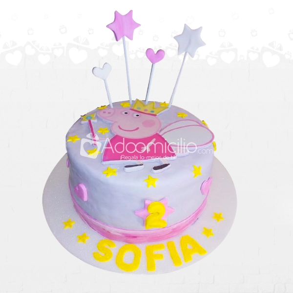 Peppa Pig Torta A Domicilio En Cartagena De Una Libra Pedido Con Un Dia De Anticipación