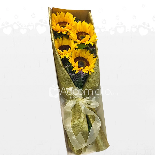 Encantó De Girasol Arreglos Florales A Domicilio En Bucaramanga