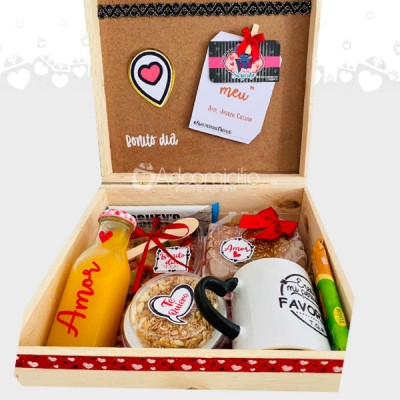 Desayuno  Sorpresa en Baúl de  amor  Pedido Con Un Dia Anticipado