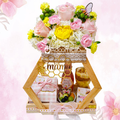 Desayuno Sorpresa Con Flores Para El Día De Las Madres A Domicilio En Medellín Pedido Con Un Día De Anticipación 