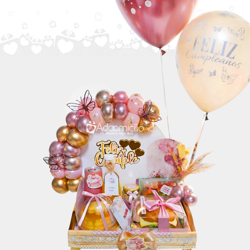 Desayuno Sorpresa De Cumpleaños Para Mujer A Domicilio En Medellín Pedido Con Un Día De Anticipación 