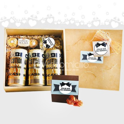 Regalo día del hombre en  Caja y cerveza BBC a domicilio en Bogotá Pedido Con 1 Día De Anticipación