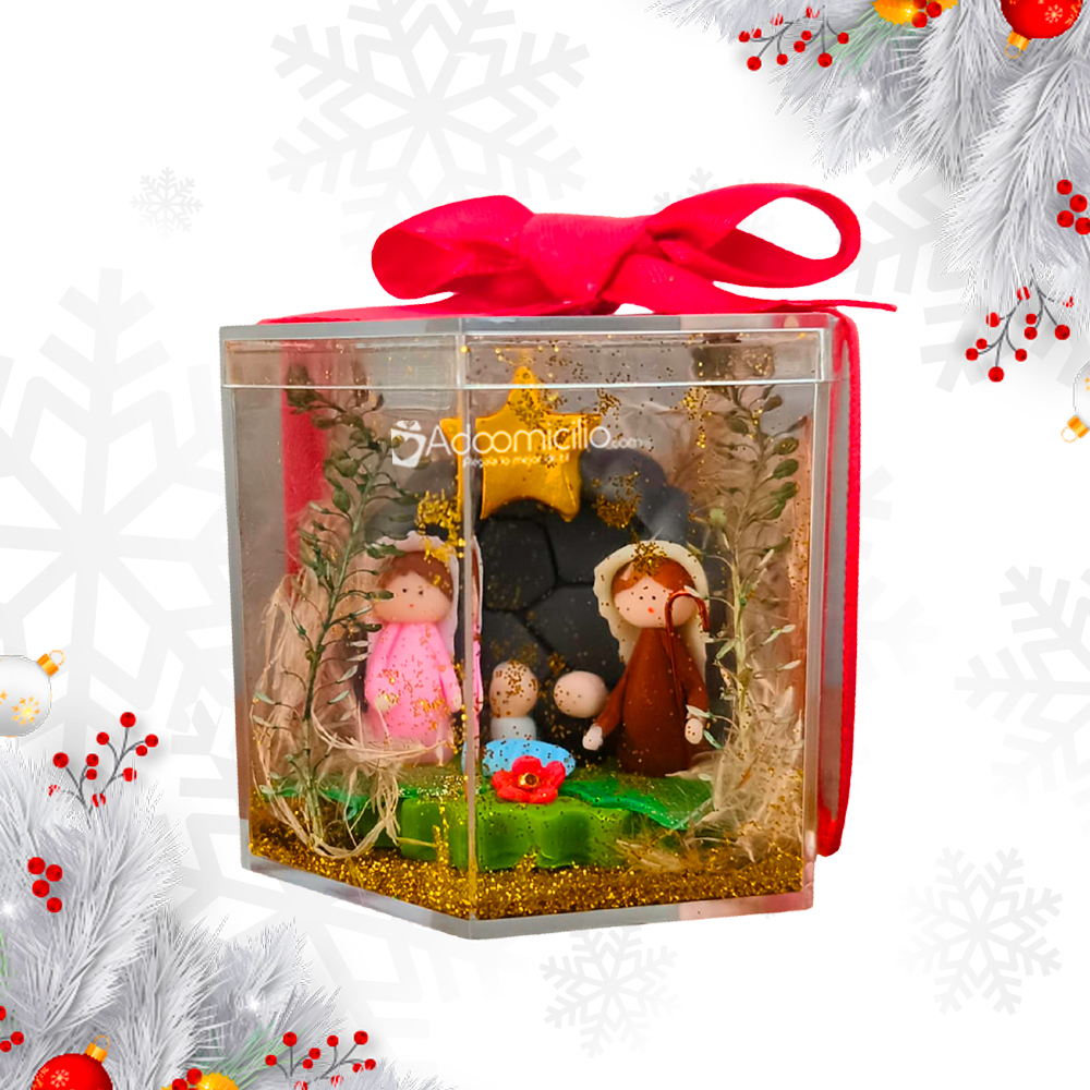 Mini Pesebre En Cajita A Domicilio En Bogotá Pedido Con Un Día De Anticipación 