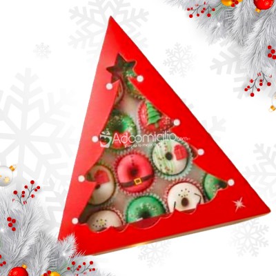 Mini Donas Y Fresas Para Navidad A Domicillio En Bogotá Pedido Con Un Día De Anticipación 