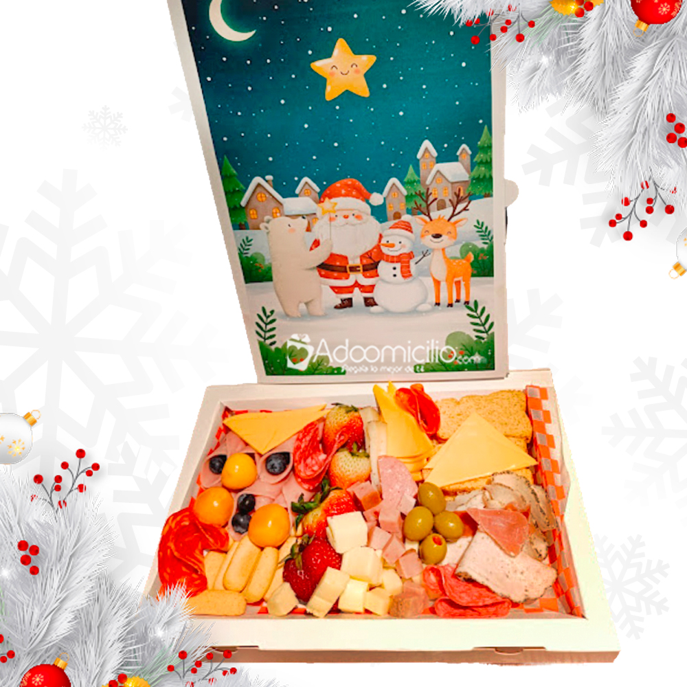 Tabla De Quesos Para Navidad A Domicilio En Bogotá Pedido Con Un Dia De Anticipación 