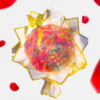 Ramo De Gomitas Para San Valentín A Domicilio En Bogotá Pedido Con Un Día De Anticipación 