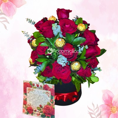 Rosas Y Chocolates Para El Día De La Madre A Domicilio En Bogotá Pedido Con Un Día De Anticipación
