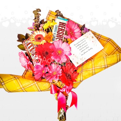 Ramillete De Flores Y Dulces A Domicilio En Bogotá 