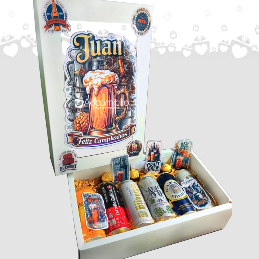 Ancheta Con Cervezas Para Regalar El Día Del Padre A Domicilio En Bogotá Pedido Con 1 Dia De Anticipación