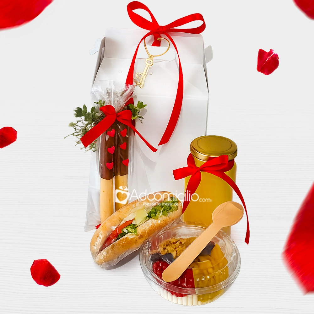 MIni Desayuno Sorpresa Para San Valentín A Domicilio En Bogotá Pedido Con Un Día De Anticipación 