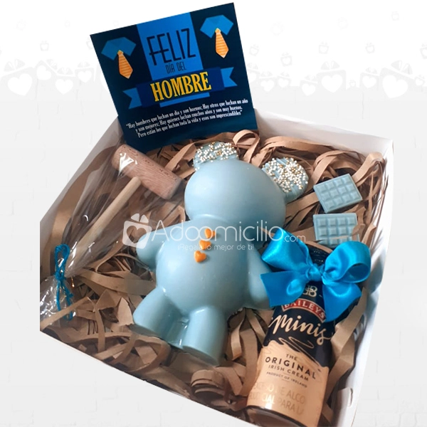 Oso Teddy De Chocolate Regalos Dia Del Hombre A Domicilio En Bogotá Pedido Con 1 Dia De Anticipación