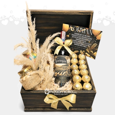 Regalo Para El Día Del Padre Con Vino Y Chocolates A Domicilio En Bogotá Pedido Con Un Día De Anticipación