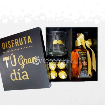 Ancheta Tú Gran Día Regalos Con Licor A Domicilio En Para Hombres